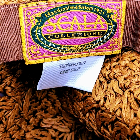 UPF 50+ Sun ProtectionThe Scala Lanikai Cotton Sun Hat perfect for sunny days - Picture 3 of 3